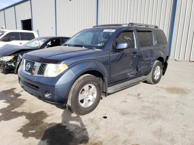 NISSAN PATHFINDER 2007 with VIN 5N1AR18U77C622834 - Photo from auction