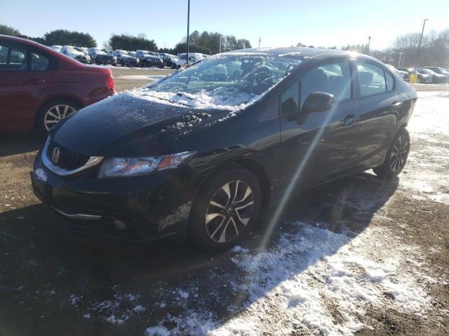 HONDA CIVIC EXL 2013 with VIN 19XFB2F9XDE282117 - Photo from auction