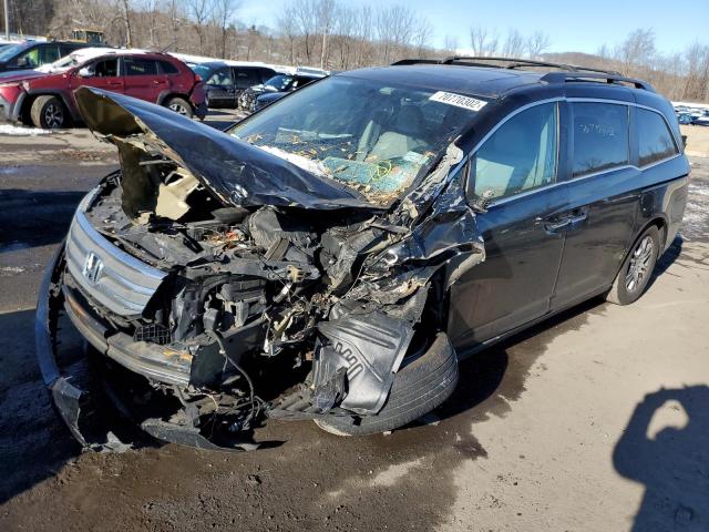 HONDA ODYSSEY EX 2013 with VIN 5FNRL5H60DB016906 - Photo from auction