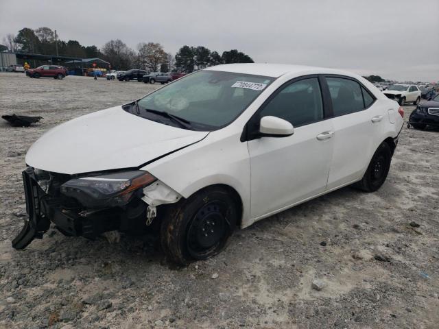 TOYOTA COROLLA L 2017 with VIN 2T1BURHE2HC756688 - Photo from auction