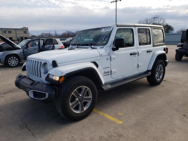 JEEP WRANGLER U 2018 with VIN 1C4HJXEG0JW132365 - Photo from auction