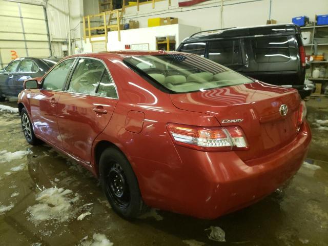 Photo 2 from auction – 2010 TOYOTA CAMRY BASE with VIN 4T4BF3EK6AR040534