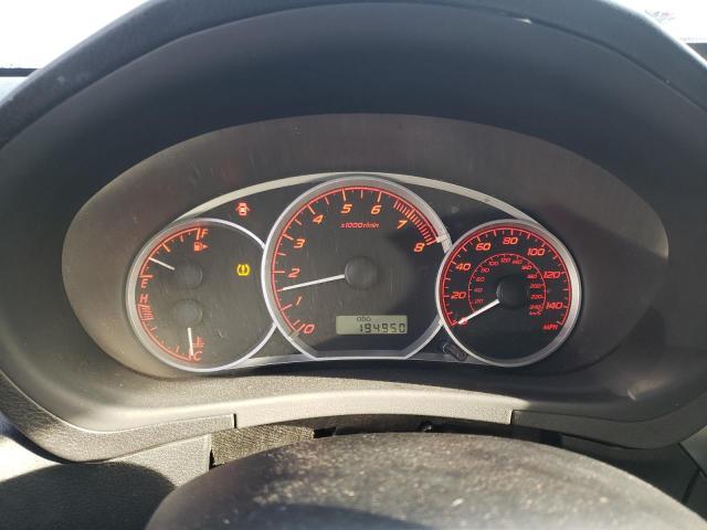 Photo 9 from auction – 2009 SUBARU IMPREZA with VIN JF1GH76699G813259