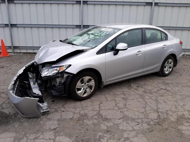 HONDA CIVIC LX 2013 with VIN 19XFB2F55DE235591 - Photo from auction