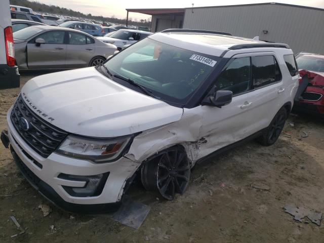 FORD EXPLORER X 2017 with VIN 1FM5K8D83HGC12422 - Photo from auction