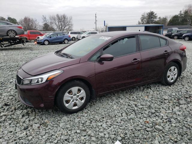 KIA FORTE LX 2017 with VIN 3KPFK4A70HE142231 - Photo from auction