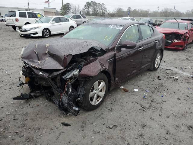 KIA OPTIMA LX 2015 with VIN 5XXGM4A72FG480300 - Photo from auction