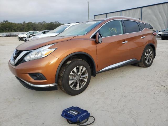 NISSAN MURANO S 2016 with VIN 5N1AZ2MG8GN110820 - Photo from auction