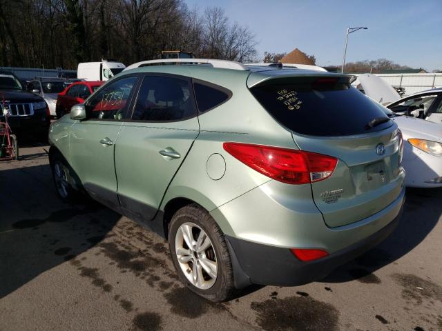 Photo 2 from auction – 2013 HYUNDAI TUCSON GLS with VIN KM8JUCAC0DU557570