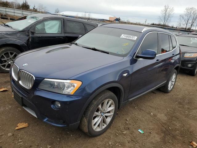BMW X3 XDRIVE2 2011 with VIN 5UXWX5C5XBL716043 - Photo from auction
