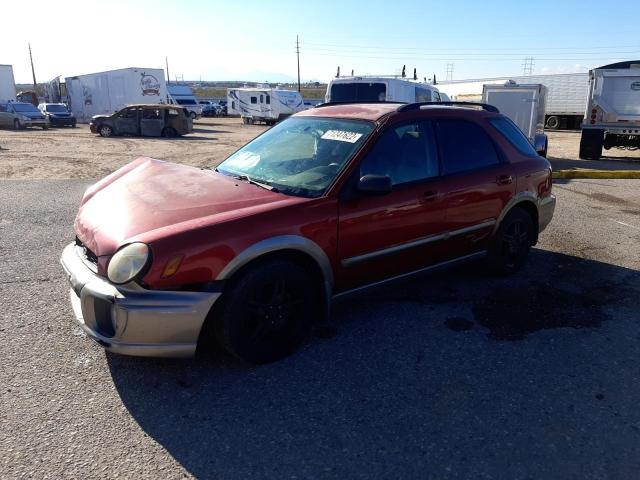 SUBARU IMPREZA OU 2002 with VIN JF1GG68512H809675 - Photo from auction