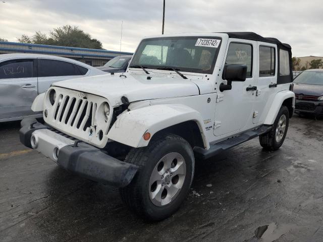 JEEP WRANGLER U 2014 with VIN 1C4BJWEG1EL272805 - Photo from auction