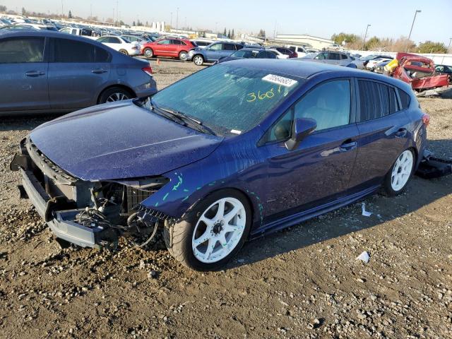 SUBARU IMPREZA SP 2018 with VIN 4S3GTAK66J3707553 - Photo from auction