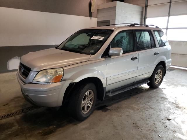 HONDA PILOT EXL 2004 with VIN 2HKYF185X4H507326 - Photo from auction
