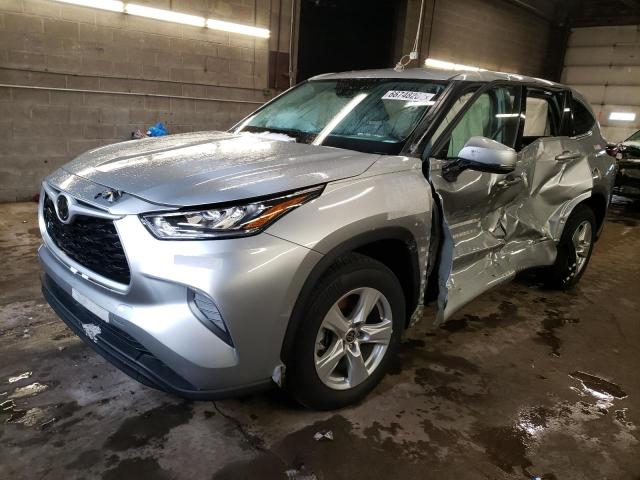 TOYOTA HIGHLANDER 2020 with VIN 5TDCZRAH7LS509743 - Photo from auction