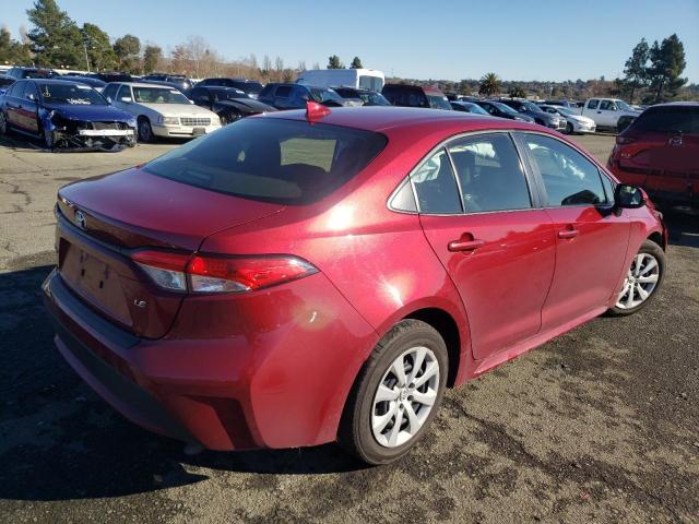 Photo 3 from auction – 2022 TOYOTA COROLLA LE with VIN JTDEPMAE9NJ214151