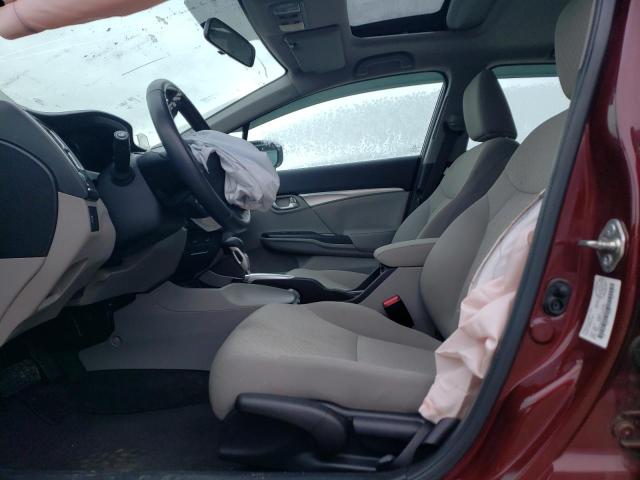 Photo 7 from auction – 2015 HONDA CIVIC LX with VIN 2HGFB2F57FH041153