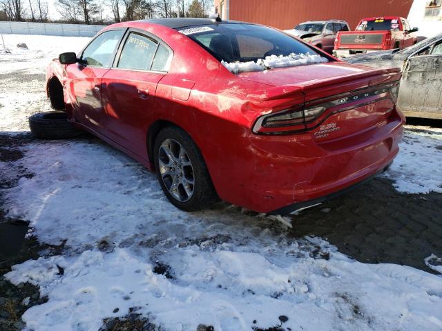 Photo 2 from auction – 2016 DODGE CHARGER SX with VIN 2C3CDXJG3GH118799