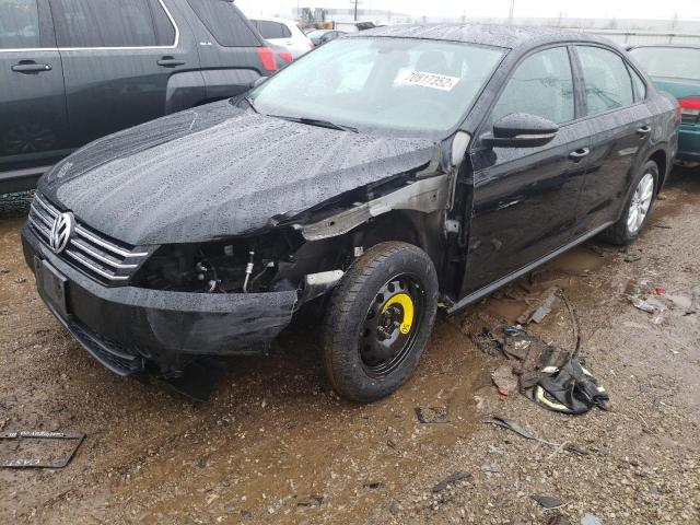 VOLKSWAGEN PASSAT S 2012 with VIN 1VWAP7A32CC073145 - Photo from auction