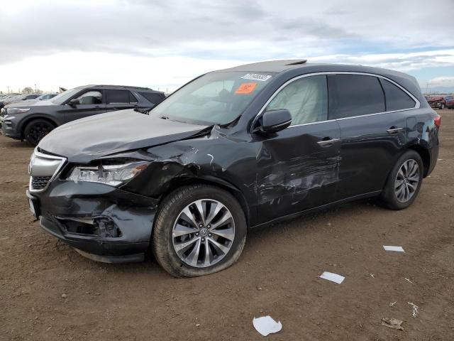 ACURA MDX TECHNO 2014 with VIN 5FRYD4H41EB016785 - Photo from auction