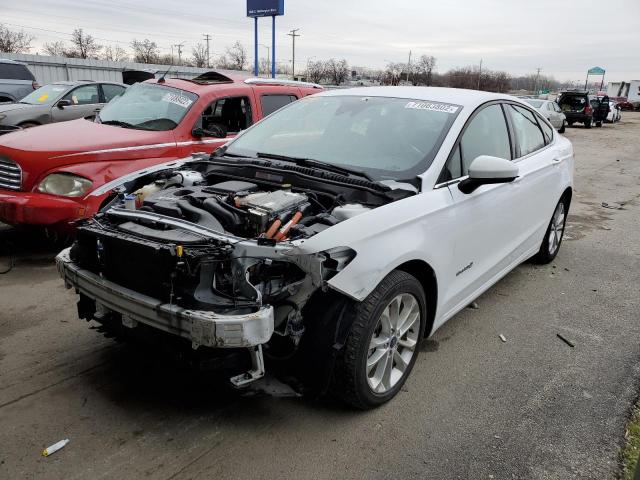 FORD FUSION SE 2019 with VIN 3FA6P0LU9KR179989 - Photo from auction
