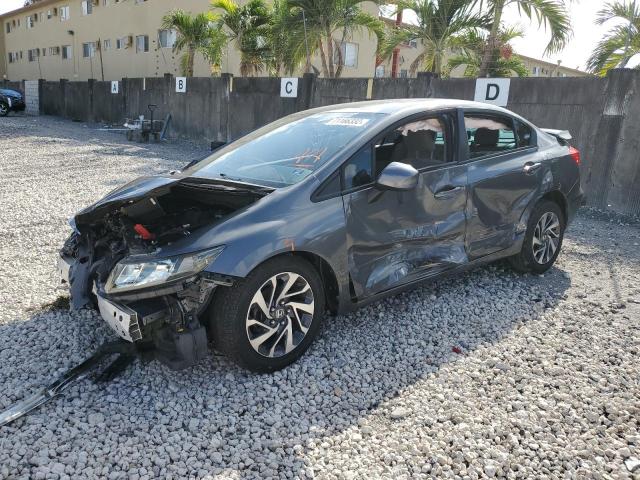 HONDA CIVIC LX 2012 with VIN 19XFB2F51CE018425 - Photo from auction