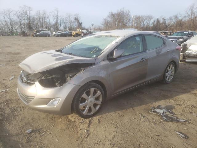 HYUNDAI ELANTRA GL 2011 with VIN 5NPDH4AE4BH001072 - Photo from auction