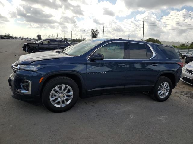 CHEVROLET TRAVERSE L 2022 with VIN 1GNERFKW3NJ167168 - Photo from auction