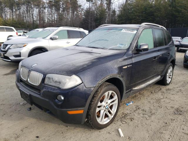 BMW X3 3.0SI 2008 with VIN WBXPC93428WJ23870 - Photo from auction
