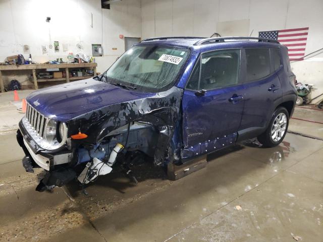 JEEP RENEGADE L 2016 with VIN ZACCJBBT3GPD05302 - Photo from auction