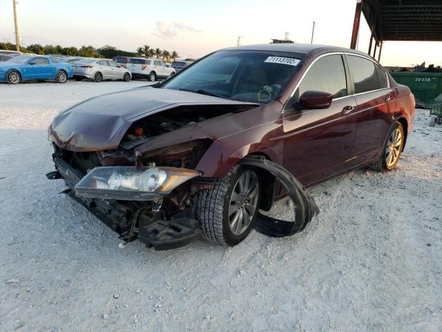 HONDA ACCORD EXL 2012 with VIN 1HGCP2F8XCA121734 - Photo from auction