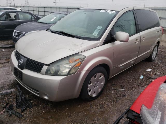 NISSAN QUEST S 2004 with VIN 5N1BV28U44N307964 - Photo from auction
