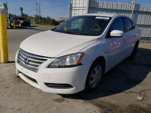 NISSAN SENTRA S 2015 with VIN 3N1AB7AP5FL665526 - Photo from auction