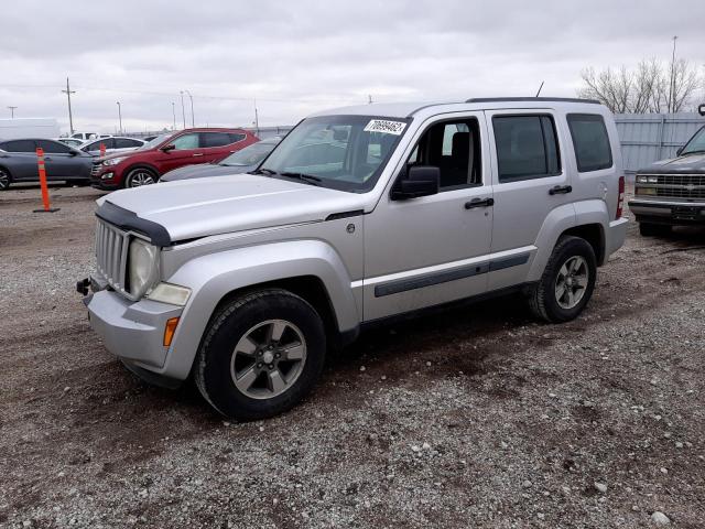 Photo 1 from auction – 2008 JEEP LIBERTY SP with VIN 1J8GN28K58W188078