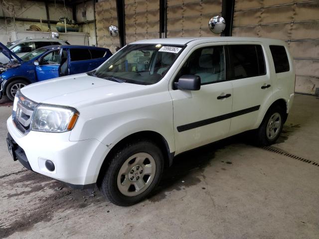 HONDA PILOT LX 2011 with VIN 5FNYF4H25BB088045 - Photo from auction