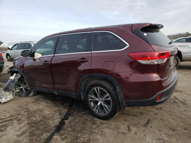 Photo 2 from auction – 2019 TOYOTA HIGHLANDER with VIN 5TDBZRFH4KS924859