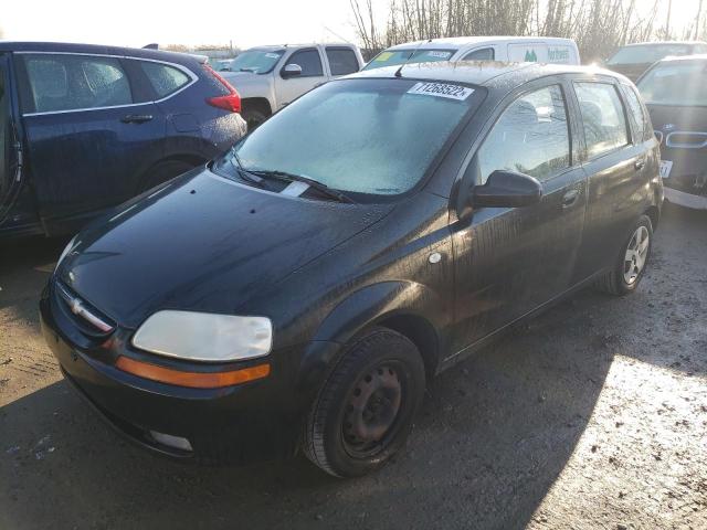 CHEVROLET AVEO BASE 2005 with VIN KL1TD62665B415297 - Photo from auction