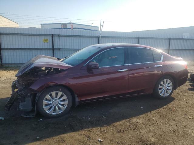 HONDA ACCORD EXL 2015 with VIN 1HGCR2F85FA264525 - Photo from auction