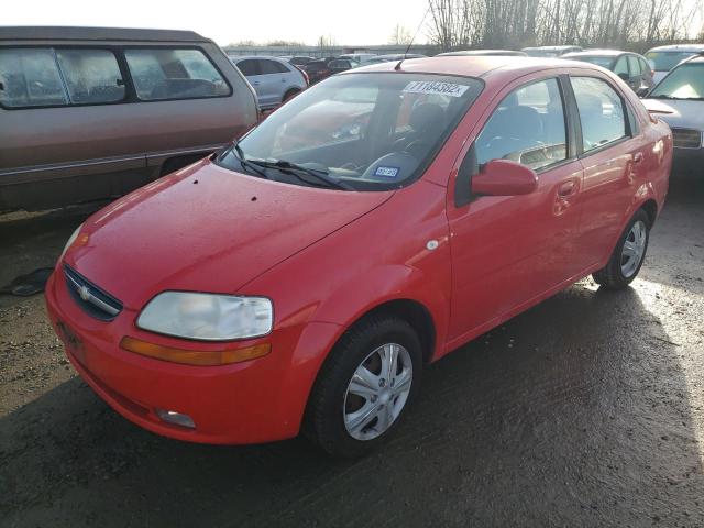 CHEVROLET AVEO 2005 with VIN KL1TD52615B491651 - Photo from auction