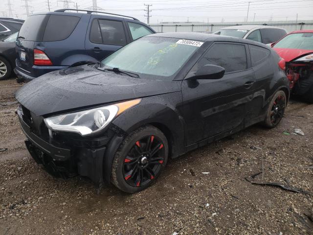 HYUNDAI VELOSTER 2014 with VIN KMHTC6AD4EU208922 - Photo from auction