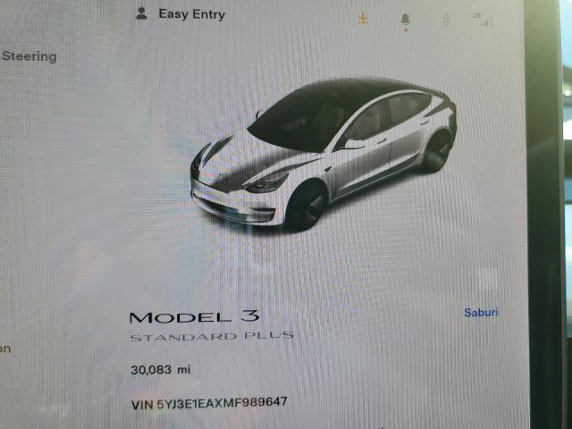 Photo 9 from auction – 2021 TESLA MODEL 3 with VIN 5YJ3E1EAXMF989647