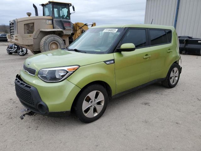 KIA SOUL 2015 with VIN KNDJN2A23F7752602 - Photo from auction
