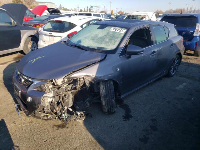 LEXUS CT 200 2012 with VIN JTHKD5BH4C2070931 - Photo from auction