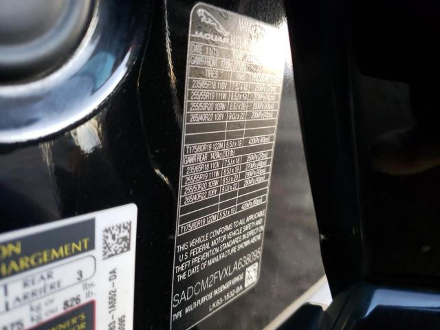 Photo 14 from auction – 2020 JAGUAR F-PACE S with VIN SADCM2FVXLA638095