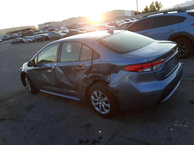 Photo 2 from auction – 2020 TOYOTA COROLLA LE with VIN JTDEPRAE7LJ101535