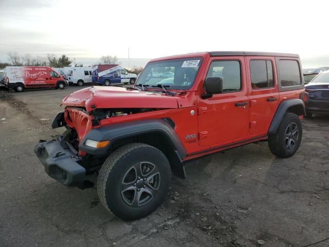 JEEP WRANGLER U 2018 with VIN 1C4HJXDG8JW136164 - Photo from auction