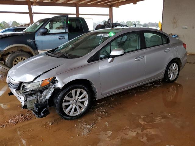 HONDA CIVIC EX 2012 with VIN 2HGFB2F86CH522596 - Photo from auction