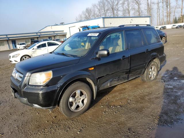 HONDA PILOT EX 2006 with VIN 2HKYF18556H534887 - Photo from auction