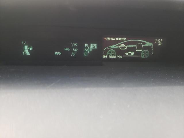 Photo 9 from auction – 2010 TOYOTA PRIUS with VIN JTDKN3DU1A0152623