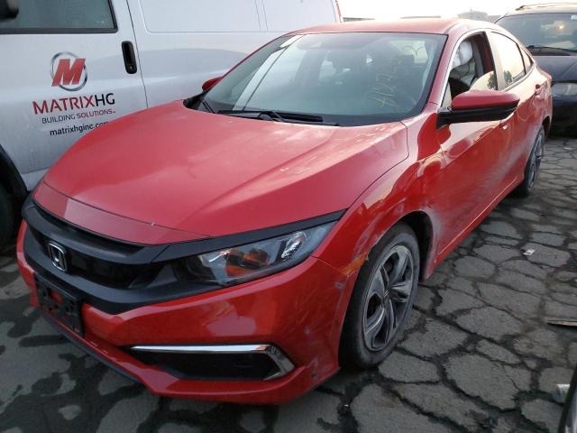 Photo 1 from auction – 2021 HONDA CIVIC LX with VIN 2HGFC2F63MH534945